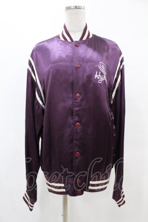 画像: HYSTERIC GLAMOUR /ACK CAT BONEブルゾン  パープル H-25-05-12-1037-PU-JA-KB-ZH