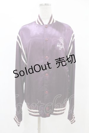 画像: HYSTERIC GLAMOUR /ACK CAT BONEブルゾン  パープル H-25-05-12-1037-PU-JA-KB-ZT100