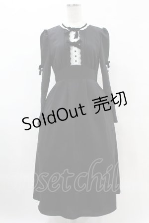 画像: MILK / ウィドーDRESS  ブラック H-25-05-12-1013-ML-OP-KB-ZH