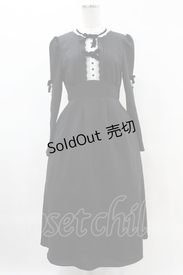 画像1: MILK / ウィドーDRESS  ブラック H-25-05-12-1013-ML-OP-KB-ZH (1)