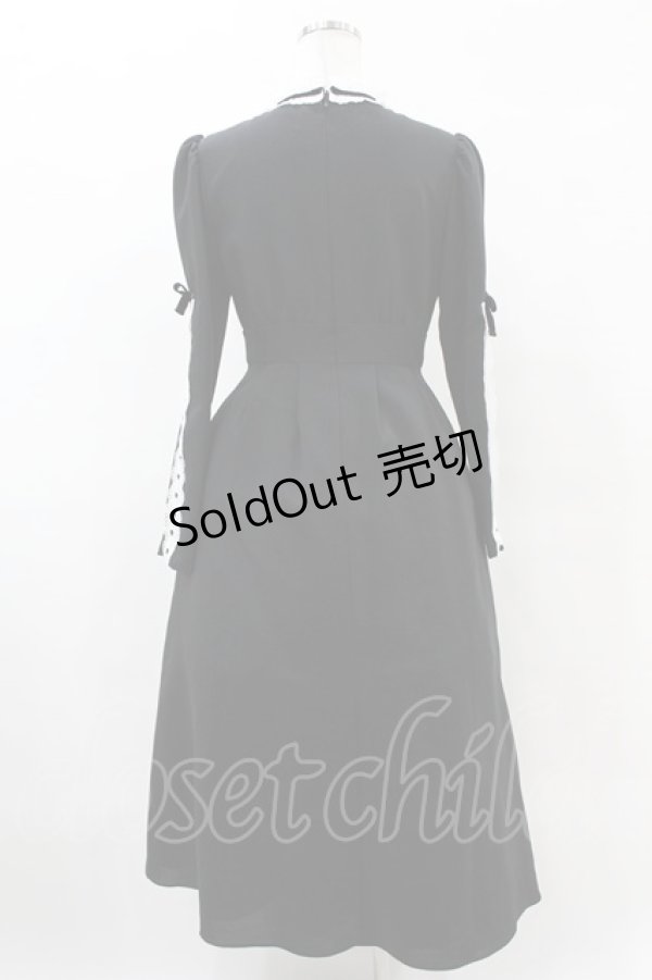 画像2: MILK / ウィドーDRESS  ブラック H-25-05-12-1013-ML-OP-KB-ZH (2)