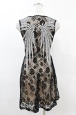 画像2: NUDE N' RUDE / Spirit wing dress S-M ベージュ×黒 H-25-05-12-1026-GO-OP-KB-ZH (2)
