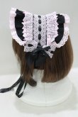 画像2: BABY,THE STARS SHINE BRIGHT / mary・marryヘッドドレス  ブラック/ピンク H-25-05-12-068-BA-AC-NS-ZH (2)