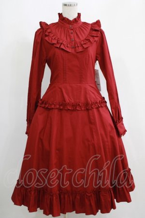 画像: Victorian maiden / ノーブルコットンドレス Free ボルドー H-25-05-12-007-CL-OP-NS-ZH