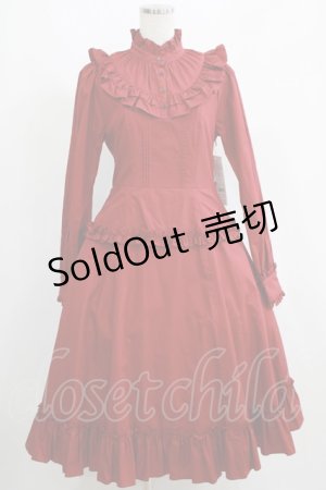 画像: Victorian maiden / ノーブルコットンドレス Free ボルドー H-25-05-12-007-CL-OP-NS-ZH