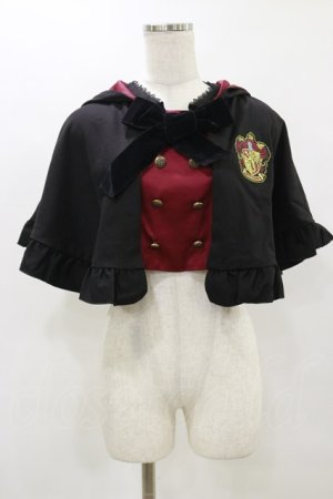 画像: ATELIER PIERROT / ハリー・ポッター ダブルボタン2Wayケープ  グリフィンドール（レッド） H-25-05-12-2004-EL-JA-KB-ZH