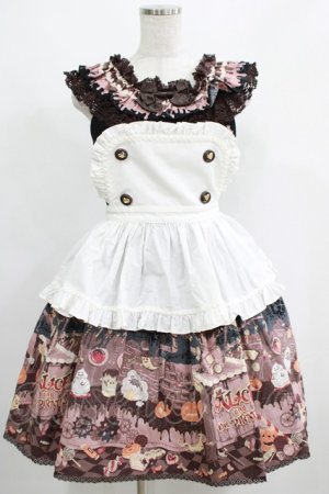 画像: ALICE and the PIRATES / Tricky Nightmare Factory柄ジャンパースカートI Free ブラック H-25-05-12-002-PA-OP-NS-ZH