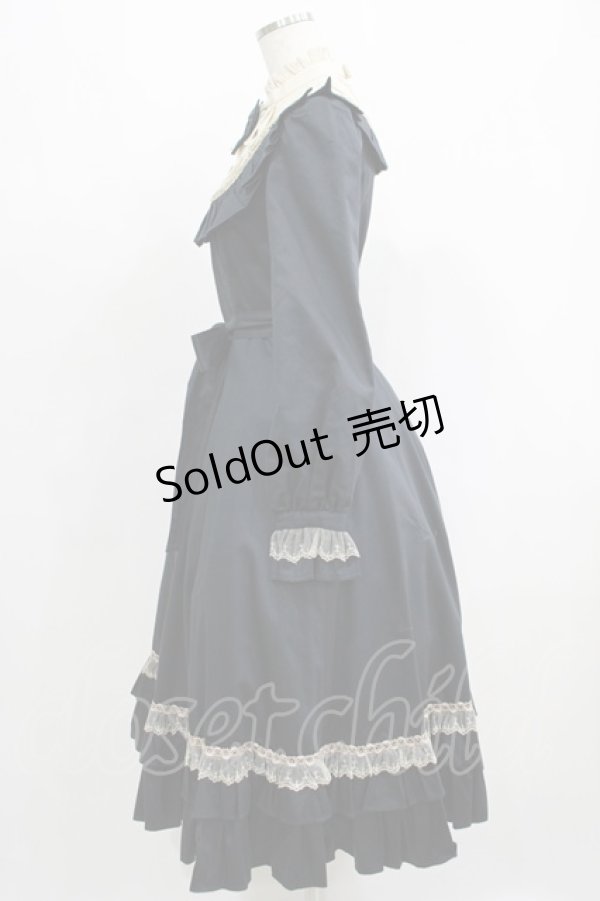 画像2: Victorian maiden / クラシカルドールロングドレス Free ネイビー H-25-05-13-004-CL-OP-NS-ZH (2)