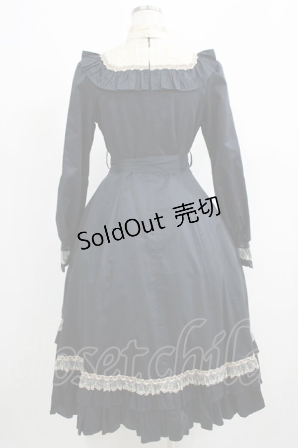 画像3: Victorian maiden / クラシカルドールロングドレス Free ネイビー H-25-05-13-004-CL-OP-NS-ZH (3)