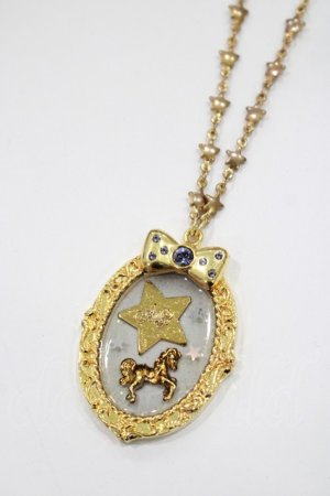 画像: Angelic Pretty / Night Carnivalネックレス  ラベンダー H-25-05-13-047-AP-AC-NS-ZH