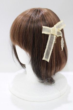 画像: Angelic Pretty / クロスチャームクリップ  アイボリー H-25-05-13-055-AP-AC-NS-ZH