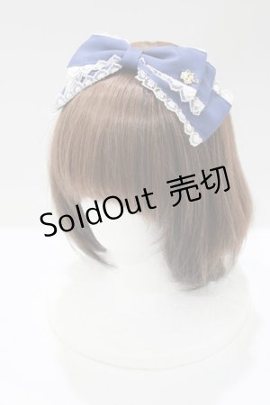画像: Amavel / Classique Dolly Ribbon スリーピン  ブルー H-25-05-13-058-CA-AC-NS-ZH