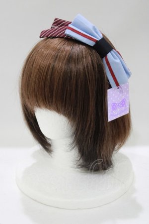 画像: Angelic Pretty / クラシックスクールカチューシャ  ブラック H-25-05-13-065-AP-AC-NS-ZH