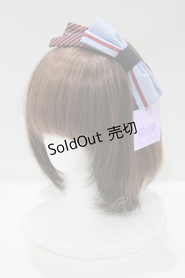 画像1: Angelic Pretty / クラシックスクールカチューシャ  ブラック H-25-05-13-065-AP-AC-NS-ZH (1)