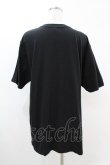 画像2: NieR Clothing / プリント半袖CUTSEW XL 黒 H-25-05-13-1004-PU-TO-KB-ZH (2)