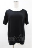 画像1: GLAD NEWS / バックプリントTシャツ  黒 H-25-05-13-1051-GL-TO-KB-ZH (1)