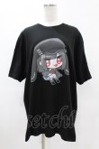 画像1: NieR Clothing / 擬人化プリントCOTTON CUTSEW XL 黒 H-25-05-13-1053-PU-TO-KB-ZH (1)