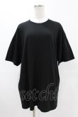 画像1: NieR Clothing / プリントCOTTON CUTSEW XL 黒 H-25-05-13-1054-PU-TO-KB-ZH (1)