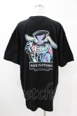 画像2: NieR Clothing / プリントCOTTON CUTSEW XL 黒 H-25-05-13-1054-PU-TO-KB-ZH (2)