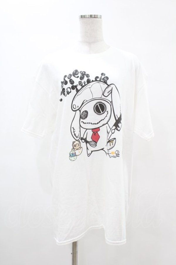 画像1: NieR Clothing / クッキングプリントTシャツ  白 H-25-05-13-1007-PU-TO-KB-ZH (1)