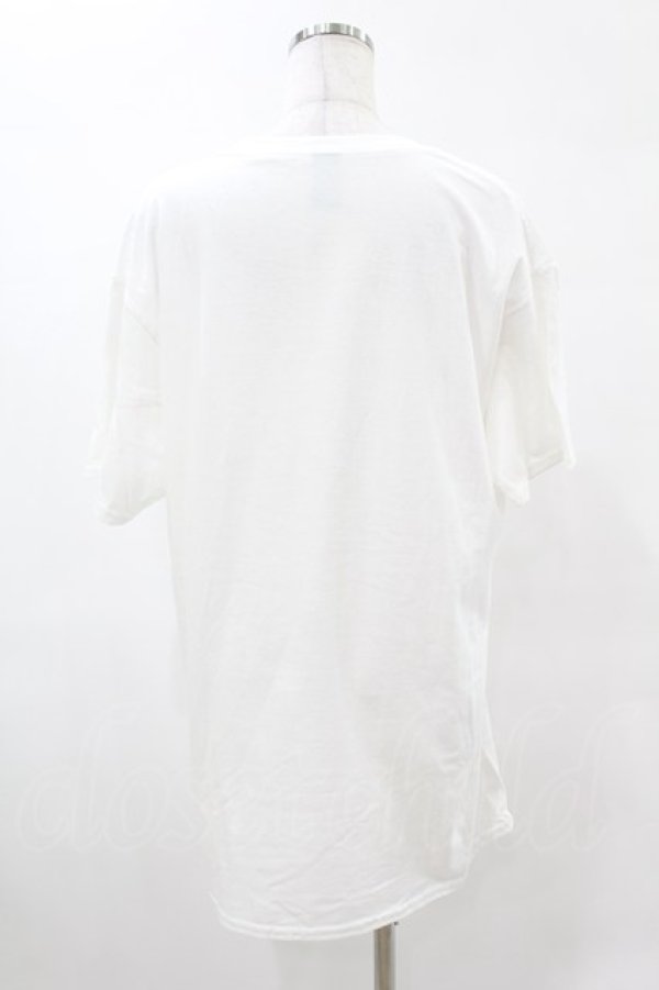 画像2: NieR Clothing / プリントCOTTON CUTSEW  白 H-25-05-13-1009-PU-TO-KB-ZH (2)
