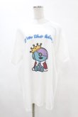 画像1: NieR Clothing / プリント半袖CUTSEW XL 白 H-25-05-13-1010-PU-TO-KB-ZH (1)