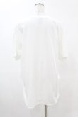 画像2: NieR Clothing / プリント半袖CUTSEW XL 白 H-25-05-13-1010-PU-TO-KB-ZH (2)