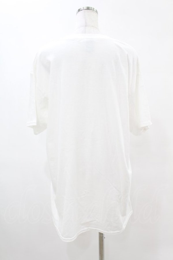 画像2: NieR Clothing / プリント半袖CUTSEW XL 白 H-25-05-13-1010-PU-TO-KB-ZH (2)