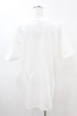 画像2: NieR Clothing / プリントCOTTON CUTSEW  白 H-25-05-13-1011-PU-TO-KB-ZH (2)