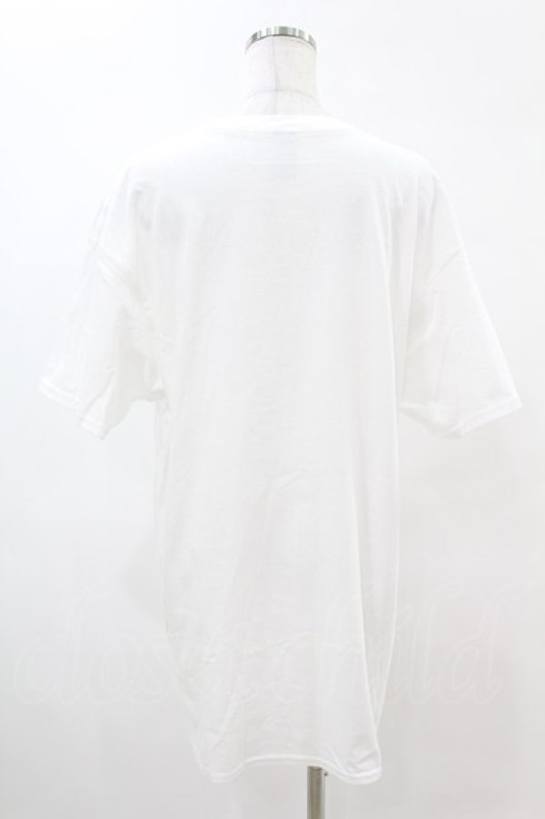 画像2: NieR Clothing / プリント半袖CUTSEW XL 白 H-25-05-13-1013-PU-TO-KB-ZH (2)