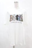画像1: NieR Clothing / プリントCOTTON CUTSEW XL 白 H-25-05-13-1014-PU-TO-KB-ZH (1)