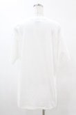画像2: NieR Clothing / プリントCOTTON CUTSEW XL 白 H-25-05-13-1014-PU-TO-KB-ZH (2)