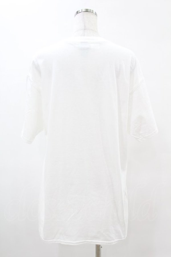 画像2: NieR Clothing / プリントCOTTON CUTSEW XL 白 H-25-05-13-1014-PU-TO-KB-ZH (2)