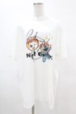 画像1: NieR Clothing / プリントCOTTON CUTSEW  白 H-25-05-13-1015-PU-TO-KB-ZH (1)
