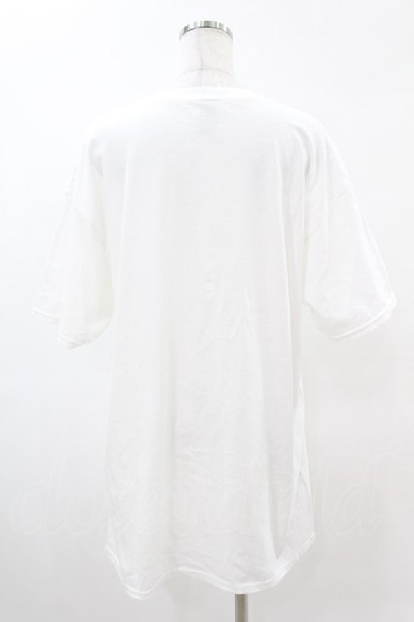 画像2: NieR Clothing / プリントCOTTON CUTSEW  白 H-25-05-13-1015-PU-TO-KB-ZH (2)