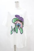 画像1: NieR Clothing / プリント半袖CUTSEW XL 白 H-25-05-13-1017-PU-TO-KB-ZH (1)