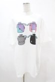画像1: NieR Clothing / プリントCOTTON CUTSEW XL 白 H-25-05-13-1019-PU-TO-KB-ZH (1)