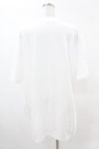 画像2: NieR Clothing / プリントCOTTON CUTSEW XL 白 H-25-05-13-1019-PU-TO-KB-ZH (2)