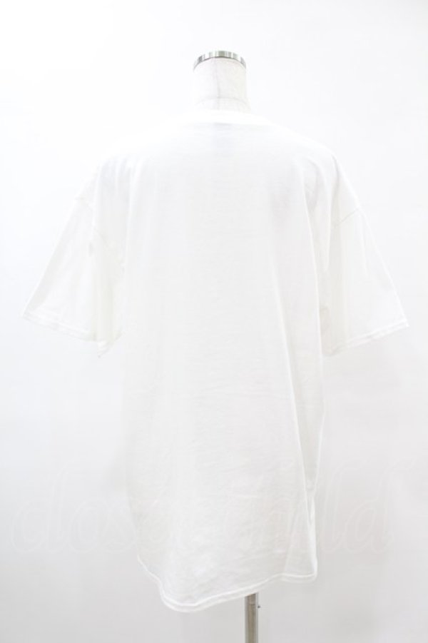 画像2: NieR Clothing / プリント半袖CUTSEW  白 H-25-05-13-1020-PU-TO-KB-ZH (2)