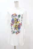 画像1: NieR Clothing / プリントCOTTON CUTSEW  白 H-25-05-13-1024-PU-TO-KB-ZH (1)