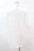 画像2: NieR Clothing / プリントCOTTON CUTSEW  白 H-25-05-13-1024-PU-TO-KB-ZH (2)