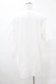 画像2: NieR Clothing / プリント半袖CUTSEW XL 白 H-25-05-13-1025-PU-TO-KB-ZH (2)