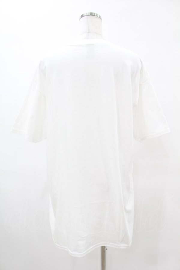 画像2: NieR Clothing / プリント半袖CUTSEW XL 白 H-25-05-13-1026-PU-TO-KB-ZH (2)