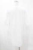 画像2: NieR Clothing / プリント半袖CUTSEW XL 白 H-25-05-13-1029-PU-TO-KB-ZH (2)