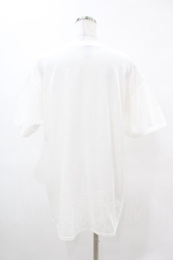 画像2: NieR Clothing / プリント半袖CUTSEW XL 白 H-25-05-13-1030-PU-TO-KB-ZH (2)