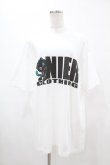 画像1: NieR Clothing / プリント半袖CUTSEW XL 白 H-25-05-13-1032-PU-TO-KB-ZH (1)