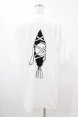 画像2: NieR Clothing / バックプリントTシャツ XL 白 H-25-05-13-1033-PU-TO-KB-ZH (2)
