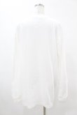 画像2: NieR Clothing / プリント長袖CUTSEW  白 H-25-05-13-1034-PU-TO-KB-ZH (2)