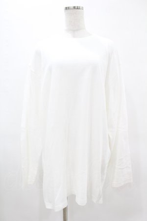 画像: NieR Clothing / COTTON LONG CUTSEW XL 白 H-25-05-13-1035-PU-TO-KB-ZH