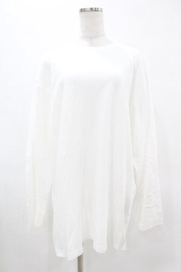 画像1: NieR Clothing / COTTON LONG CUTSEW XL 白 H-25-05-13-1035-PU-TO-KB-ZH (1)